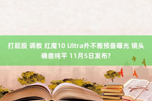 打屁股 调教 红魔10 Ultra外不雅预备曝光 镜头确凿纯平 11月5日发布?